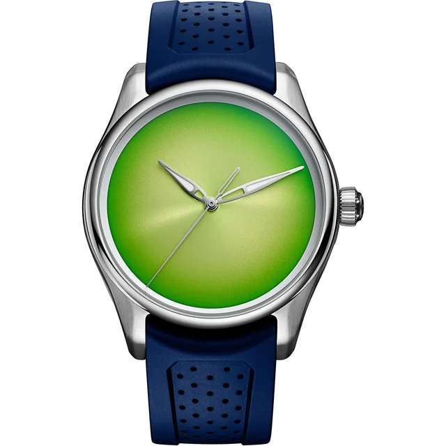 H. Moser & Cie. - Moser & Cie. Pioneer Centre Seconds Concept Citrus Green 3201-1204 kol s