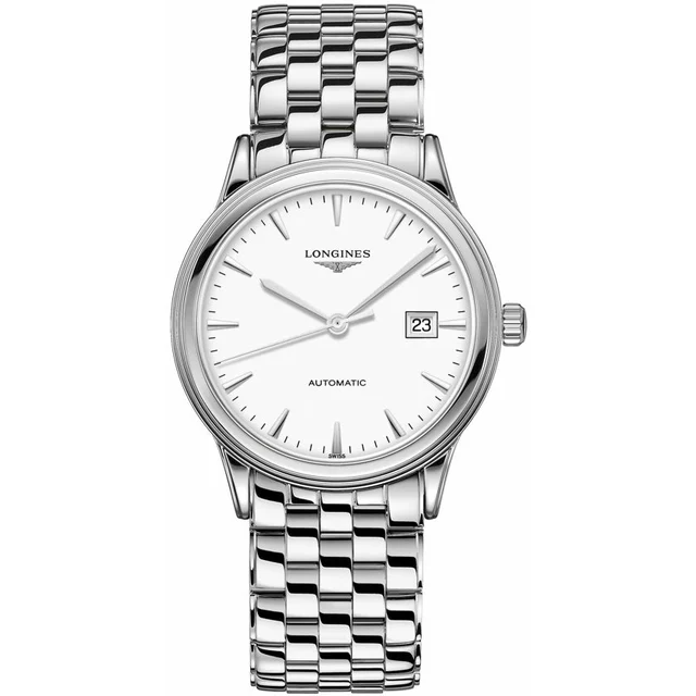 Longines Flagship 40mm white L4.984.4.12.6 kol saati