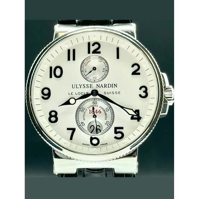 Ulysse Nardin Maxi Marine Chronometer 41mm 210000078321 kol saati