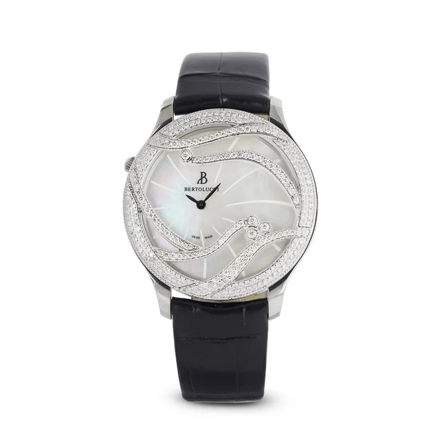 Bertolucci BERTOLUCCI, REF. 11513.50.45.B88.6C1.501, STRIA III, DIAMOND AND MOP, NOS, STAI