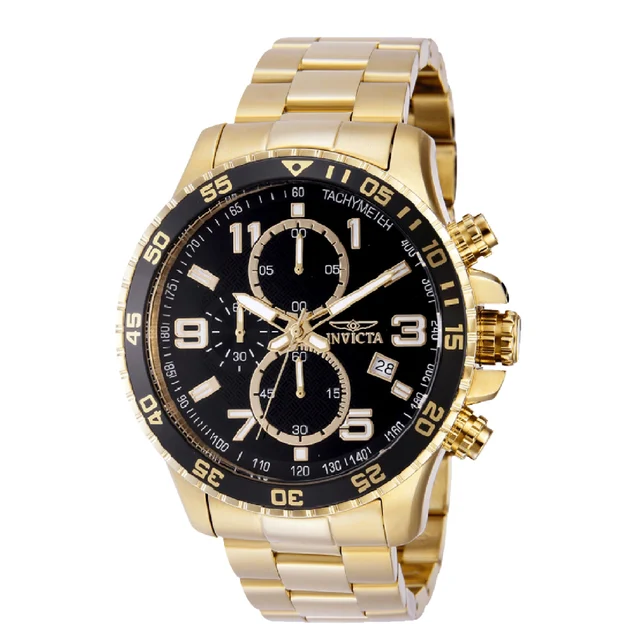 Invicta Specialty Mach Gala Watch - 48mm, Gold (69816) kol saati