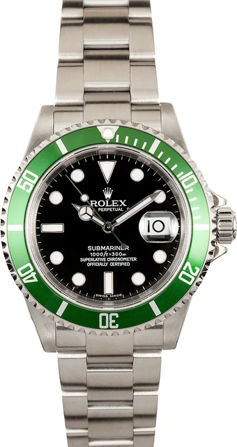 Rolex Anniversary Submariner 16610 16610V kol saati