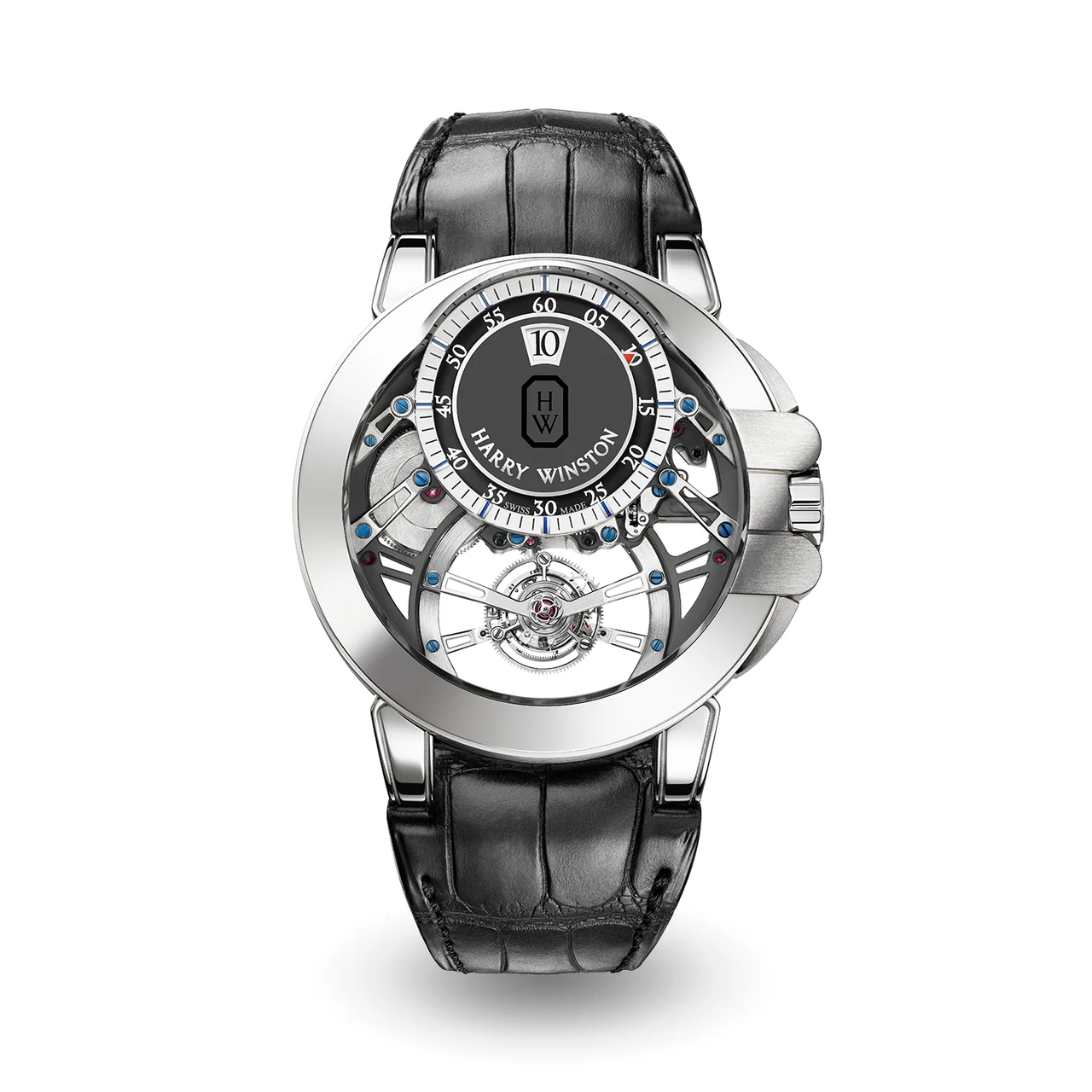 Harry Winston Ocean OCEMTJ45WW001 46 mm kol saati