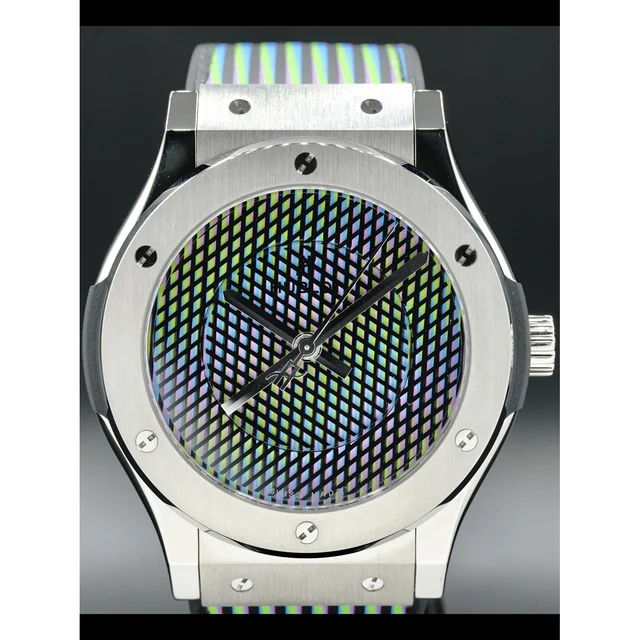 Hublot Classic Fusion Cruz Diez Titanium 45mm Limited Edition 511.NX.8900.VR.CZD19 210009N