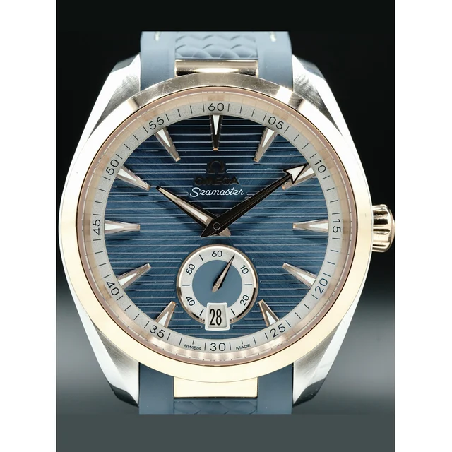 OMEGA Aqua Terra 150M Small Seconds Steel Gold Blue Dial 41mm 220.22.41.21.03.001 21000007