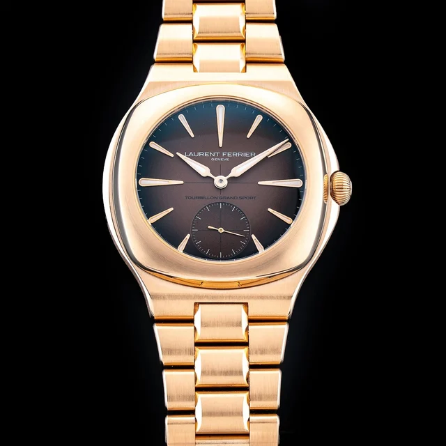 Laurent Ferrier Grand Sport Tourbillon Golden Brown 210009N32275 kol saati