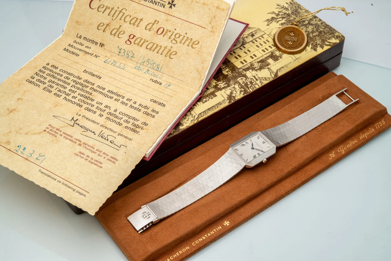 Vacheron Constantin VACHERON CONSTANTIN, REF. 7387, WHITE GOLD kol saati