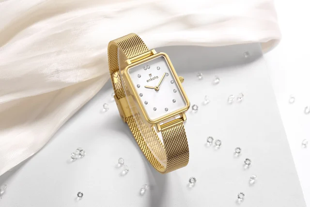 Enkatawatches Aquila Gold Mesh kol saati