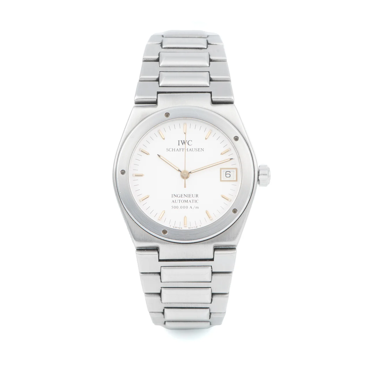 IWC IWC, REF. 3508, INGENIEUR, "500.000 A/m", STEEL kol saati