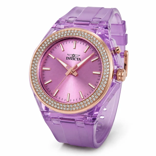 Invicta Celestial Women Watch - 45mm, Purple (70303) kol saati