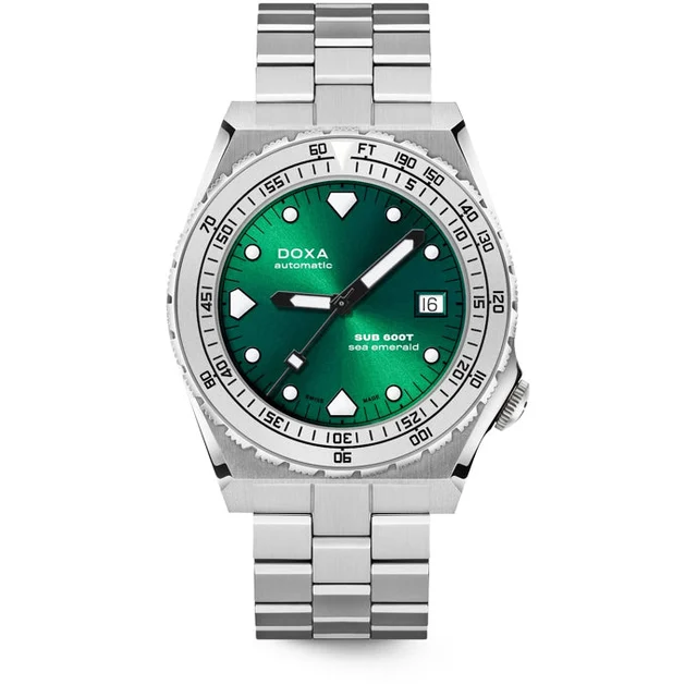 Doxa Sub 600T Sea Emerald 862.10.131.10 on Bracelet kol saati