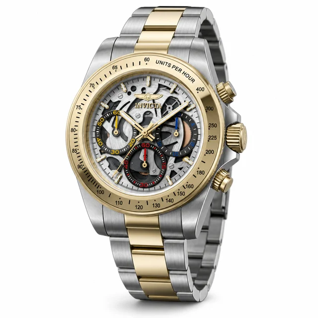 Invicta Speedway Exoprix Watch - 40mm. Gold. Steel (50277) kol saati