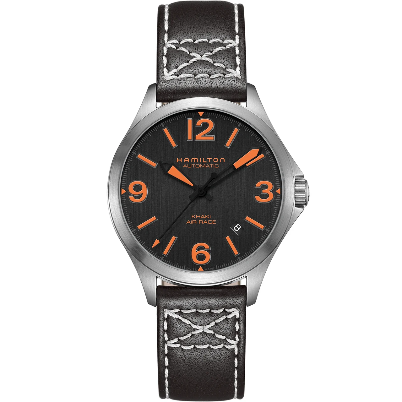 Hamilton Khaki Aviation Air Race Auto H76235731 38 mm kol saati