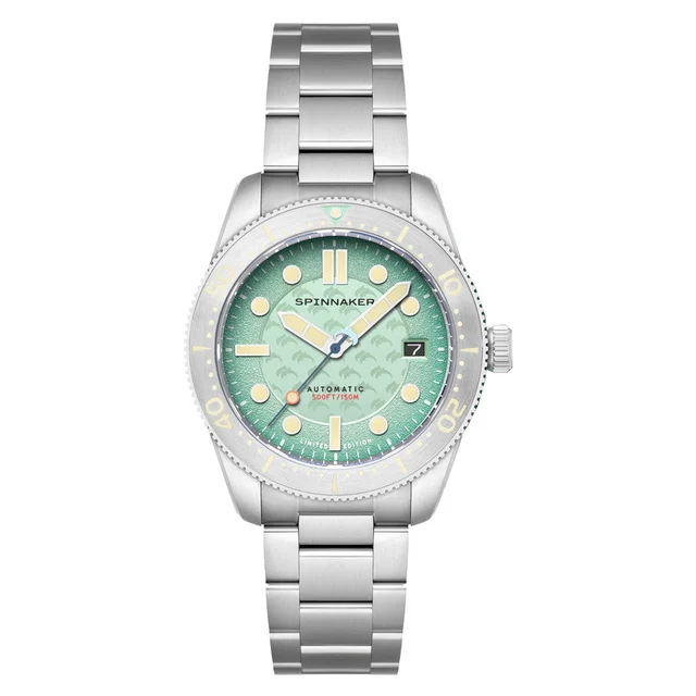 Spinnaker Croft Dolphin Project LE Dive Watch with Ocean Turquoise Dial #SP-5129-33 kol sa