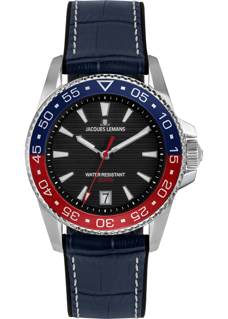 Jacques Lemans Liverpool Diver 1-2205D 41 mm kol saati