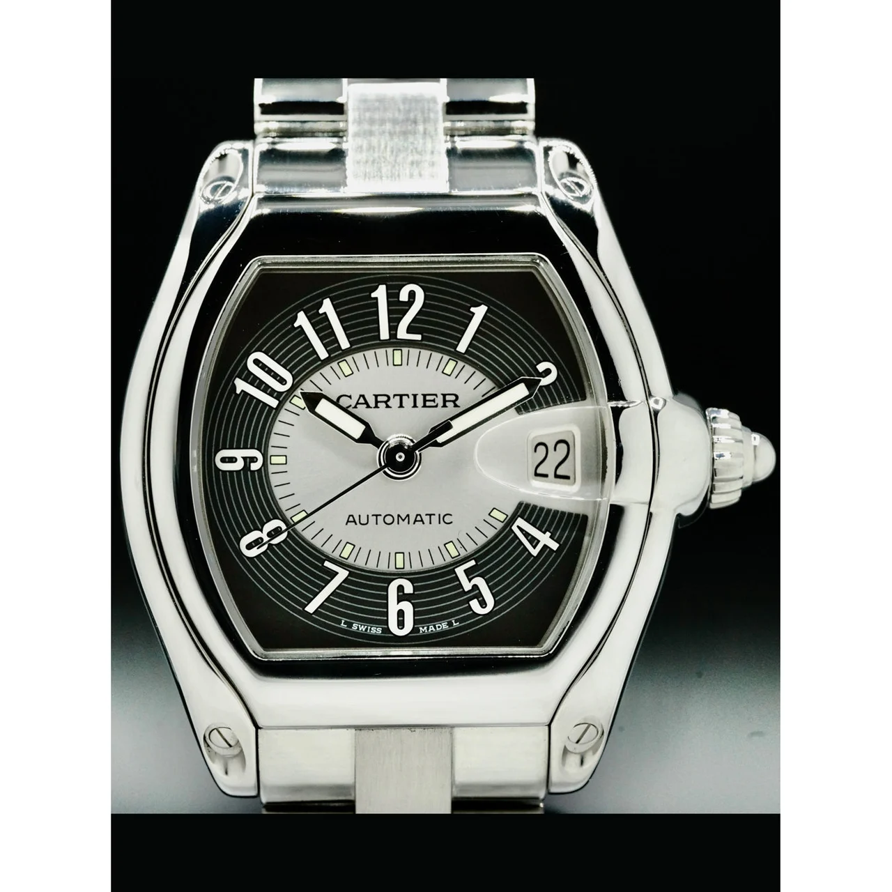 Cartier Roadster 210000038103 36 mm kol saati