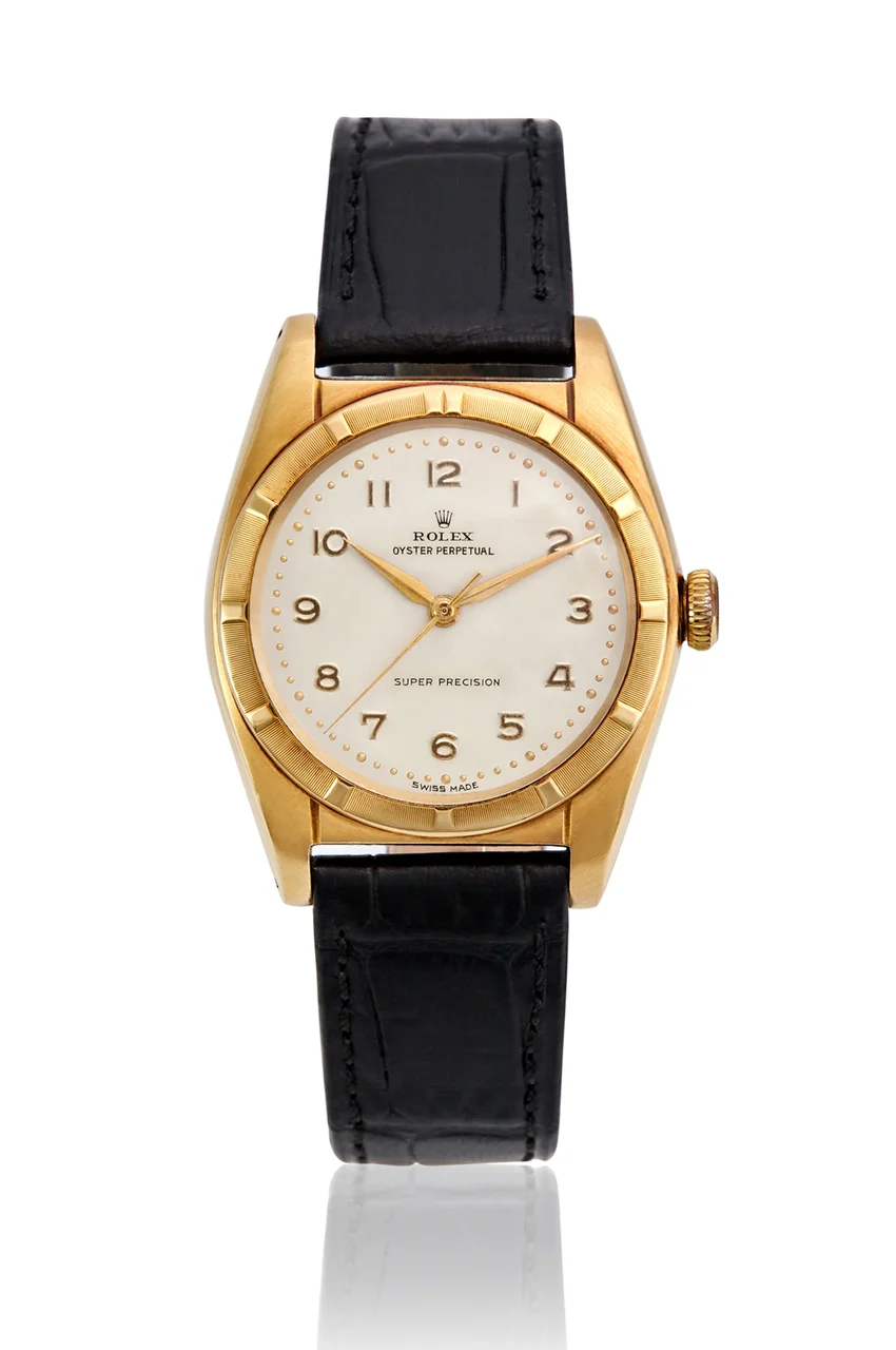 Rolex ROLEX, REF. 5011, OYSTER PERPETUAL, BLACK DIAL kol saati
