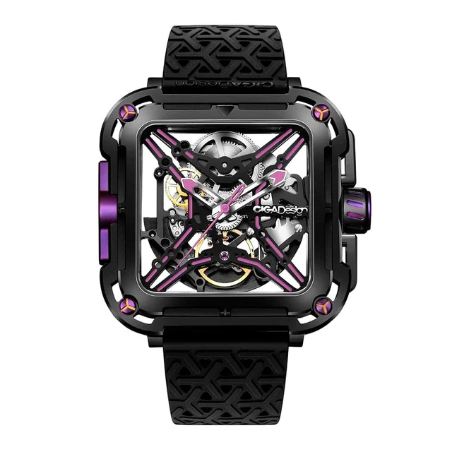 CIGA Design Gorilla X011-BLPL-W25BK kol saati