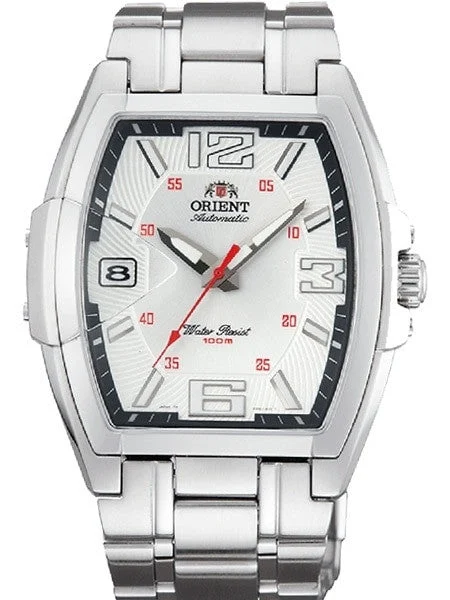 Orient Equalizer Automatic Watch with Patterned White Dial #ERAL006W 41.5 mm kol saati