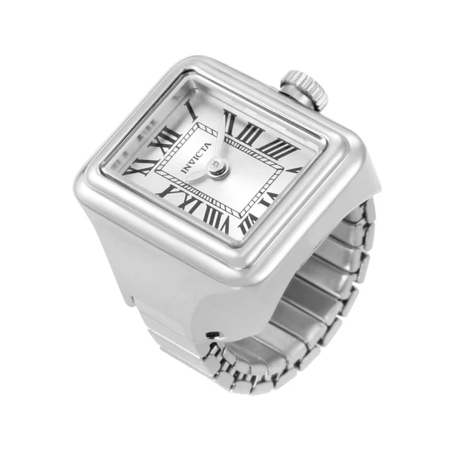 Invicta Mini Angel Ring Watch - 18mm. Steel (49894) kol saati
