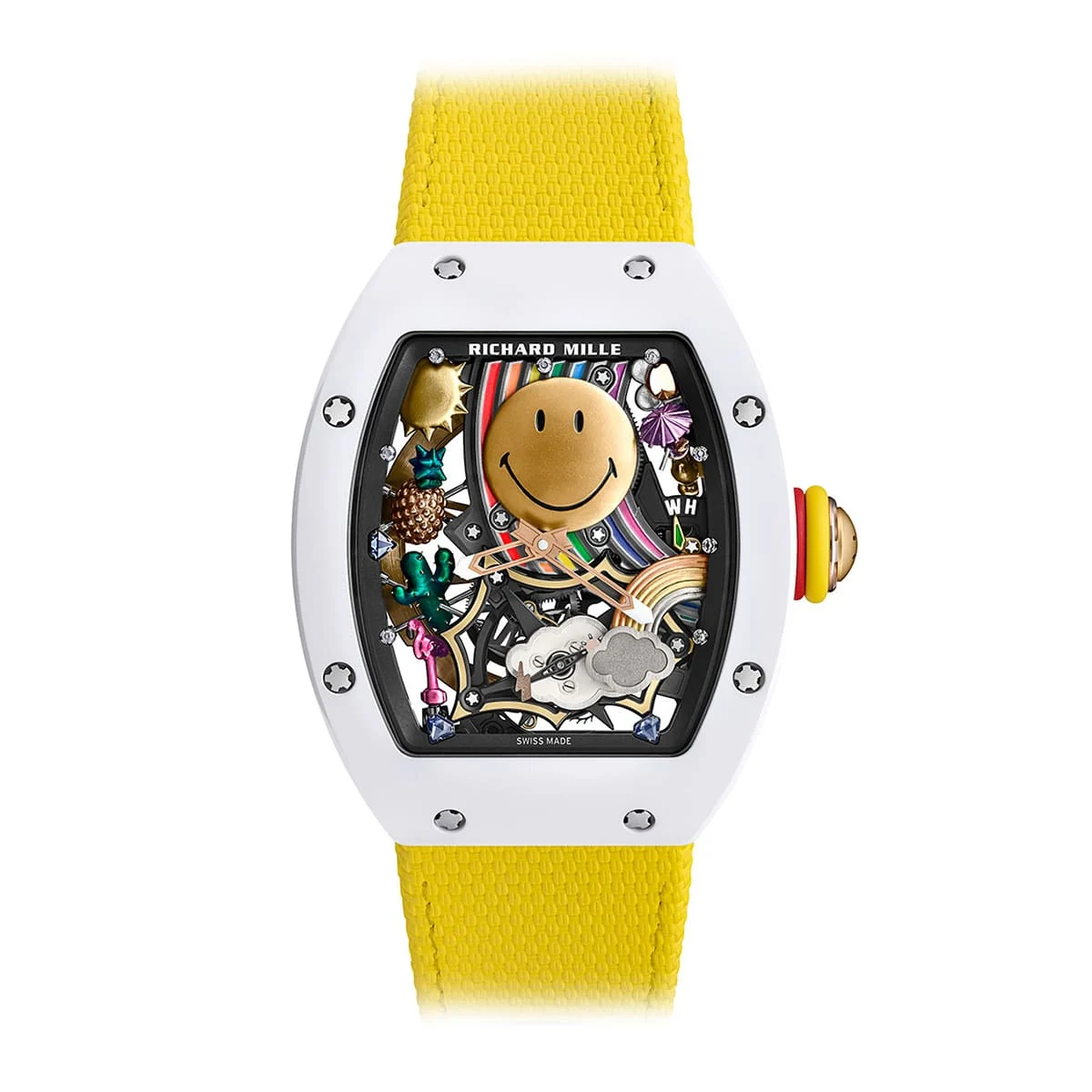 Richard Mille Smiley Richard Mille RM 88 Smiley 48 mm kol saati