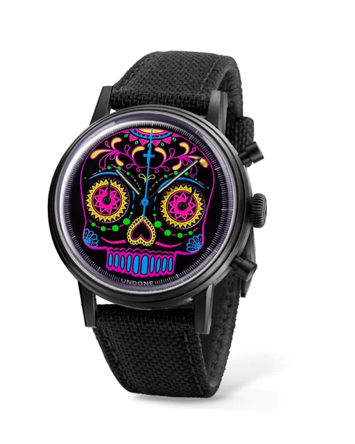 UNDONE Watches Calavera Neón COL-CLN-SGS kol saati