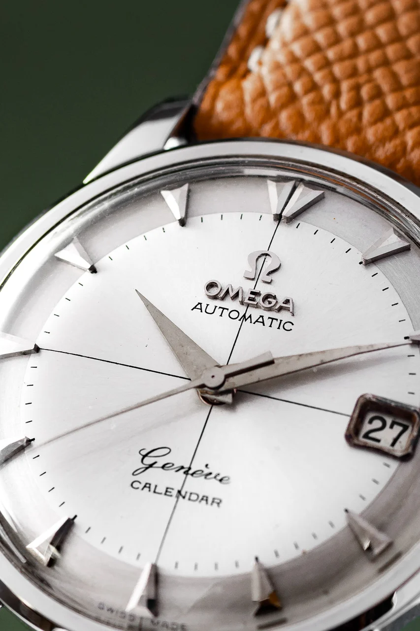 OMEGA Geneve Calendar Ref. 2982-2SC 34 mm kol saati