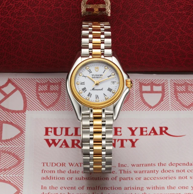 Tudor TUDOR, REF. 15833 LADY'S QUARTZ MONARCH kol saati