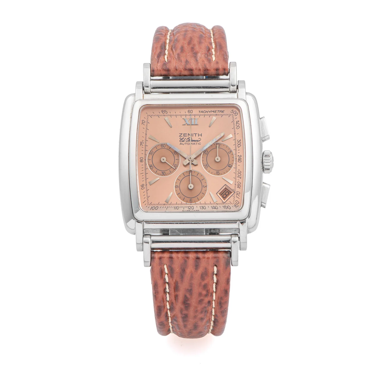 Zenith ZENITH, REF. 90/01 0420 400, EL PRIMERO CHRONOGRAPH, STEEL kol saati