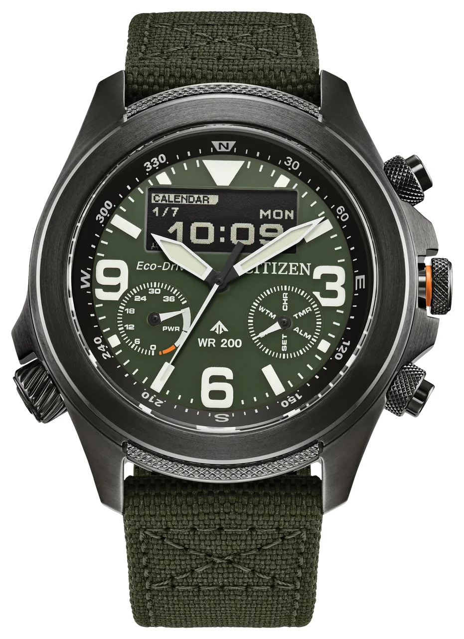 Citizen Promaster Land U822 JV1005-02W 43.9 mm kol saati