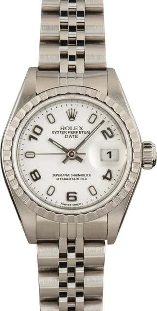Rolex Date 79240 Blue Roman kol saati
