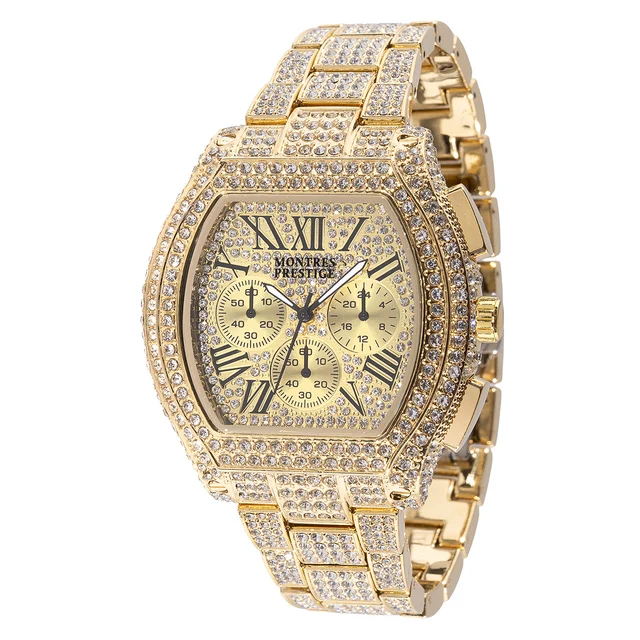 Montres Prestige Invicta Watch - 45mm. Gold (MPW-0170) kol saati