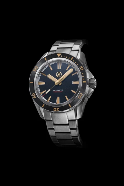 Zelos Swordfish V2 300m Diver Seiko NH35 Black Sand kol saati