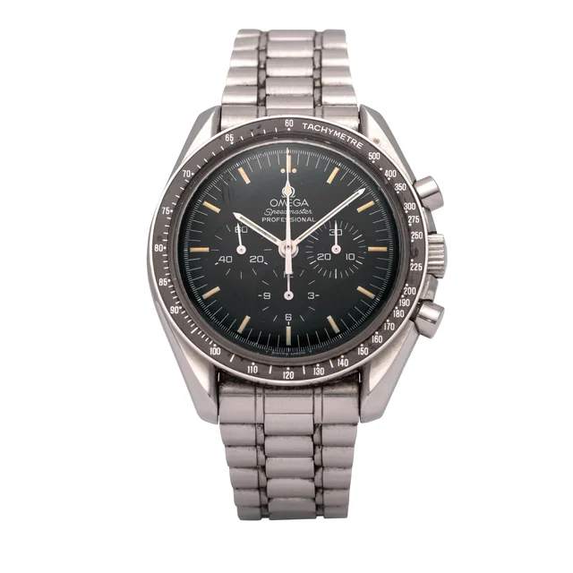 OMEGA REF. 35905001 SPEEDMASTER PROFESSIONAL MOONWATCH WITH TRITRIUM DIAL kol saati