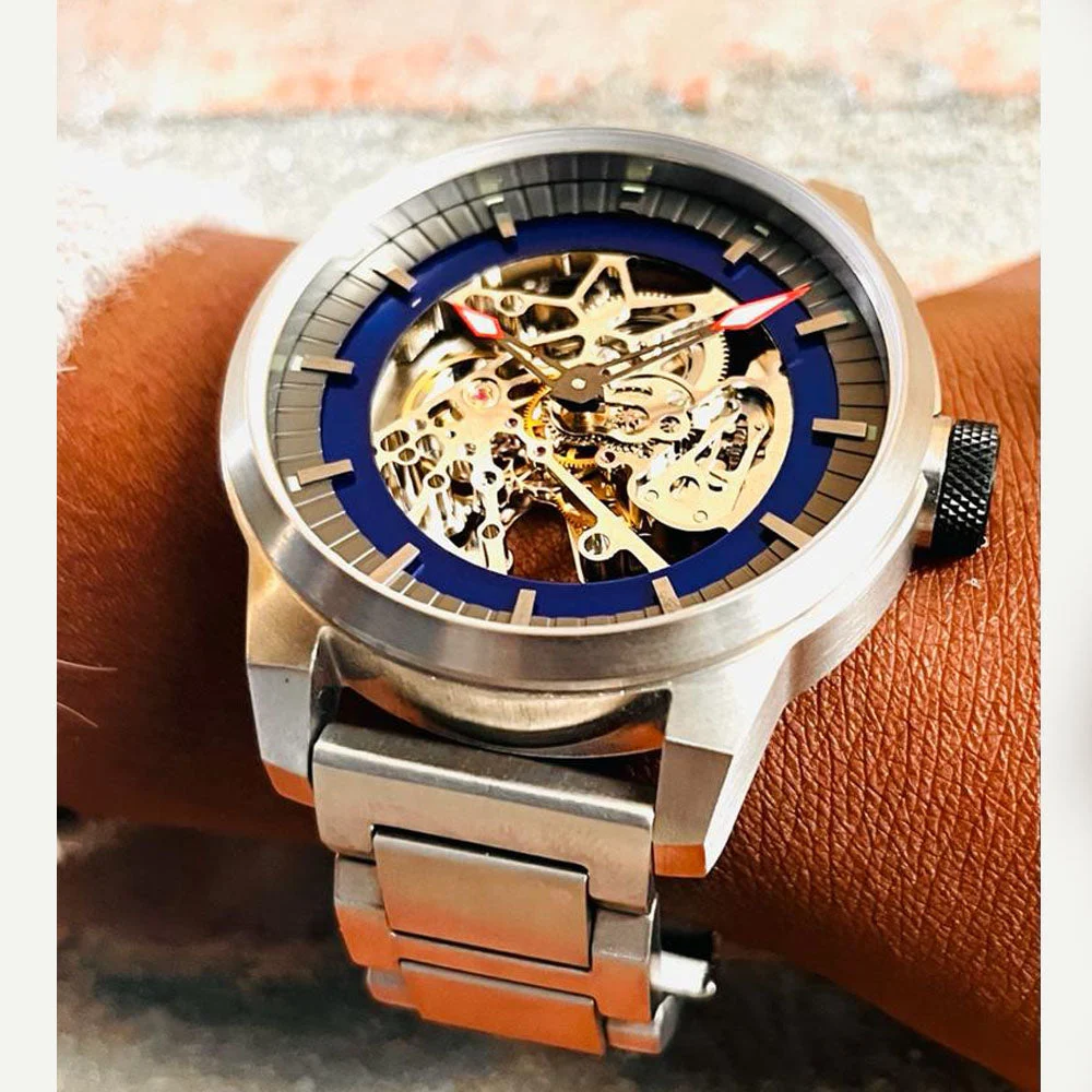 Matt Arend Colossus Stainless steel MA 709 Colossus Stainless steel 52 mm kol saati