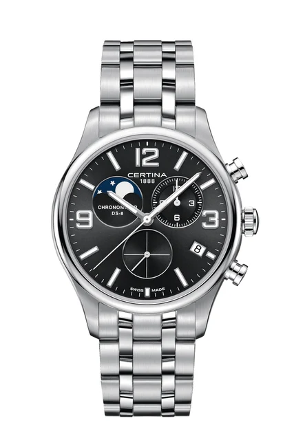 Certina Chronograph Moon Phase C033.460.11.057.00 kol saati