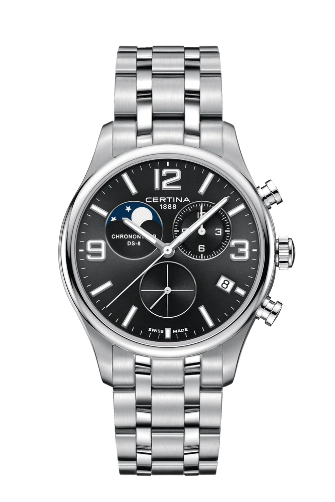 Certina Chronograph Moon Phase C033.460.11.057.00 42 mm kol saati