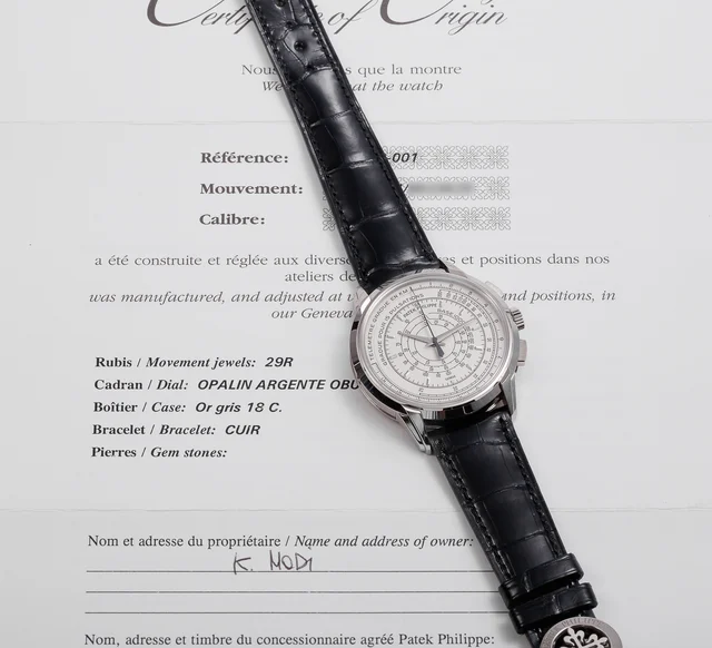 Patek Philippe PATEK PHILIPPE, REF. 5975G, 175 ANNIVERSARY, WHITE GOLD (400 pieces) A fine