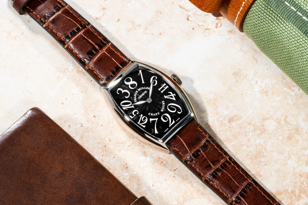 Franck Muller Crazy Hours 40991282 32 mm kol saati