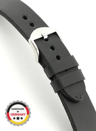 RIOS Vintage Leather Sullivan - Black - Vintage Leather 16013/RI kol saati