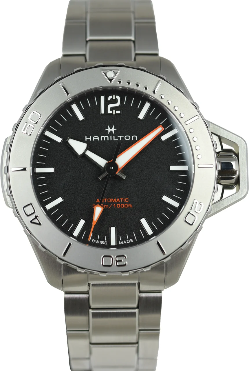 Hamilton Khaki Navy Frogman PRE1884 46 mm kol saati