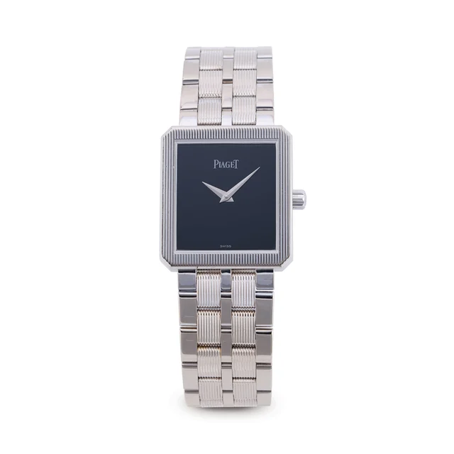 Piaget PIAGET, REF. 50154 M601D, PROTOCOLE, ONYX DIAL, 18K WHITE GOLD kol saati
