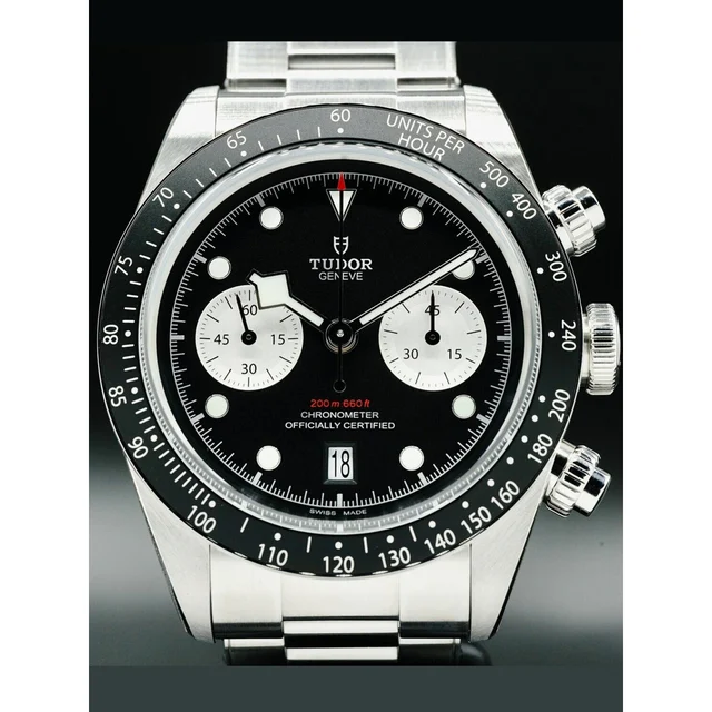Tudor Chrono Black 210000054081 kol saati