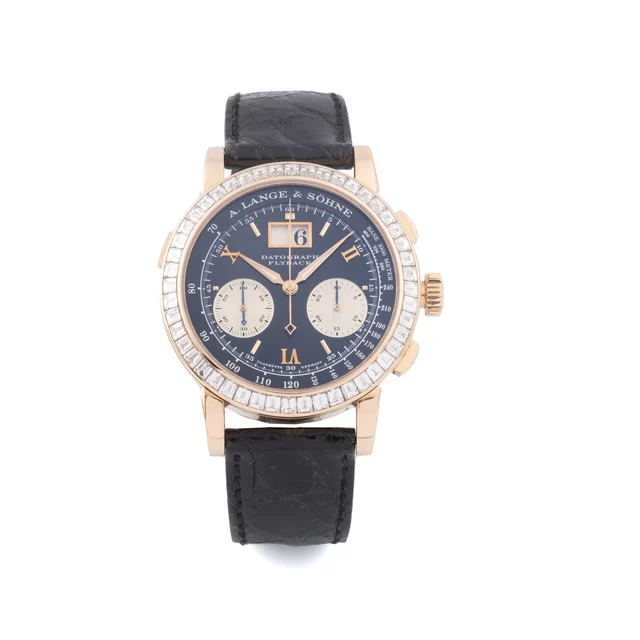 A. Lange & Sohne LANGE & SOHNE, REF. 815.031, DATOGRAPH, BAGUETTE DIAMOND BEZEL, No. 7/20,