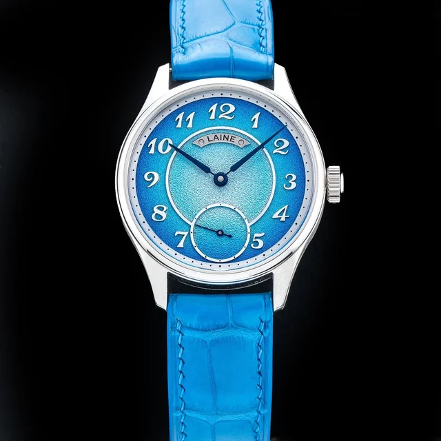 Laine Gelidus 2 Blue Dial 210009N34540 kol saati