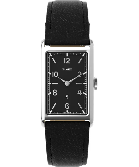 Timex Todd Snyder x 1976 Lexington 21mm Leather Strap Watch TW3A02600 kol saati