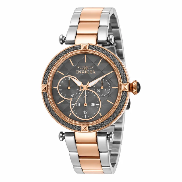 Invicta Bolt Latticia Watch - 36.5mm, Steel, Rose Gold (28963) kol saati