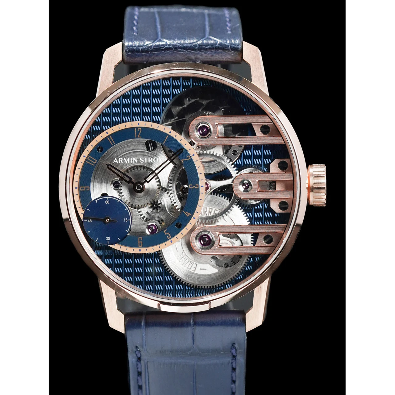 Armin Strom Gravity Equal Force Oster Blue Gold POC210009N30579 kol saati