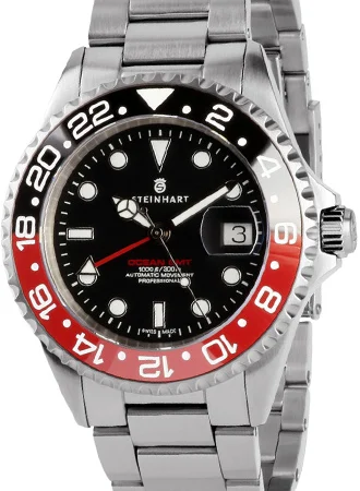 Steinhart Ocean One GMT Black/Red Ceramic 103-1209/ST kol saati