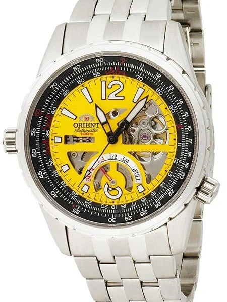 Orient Rally Automatic Power Reserve Watch with Sapphire Crystal #CFT00007Y kol saati